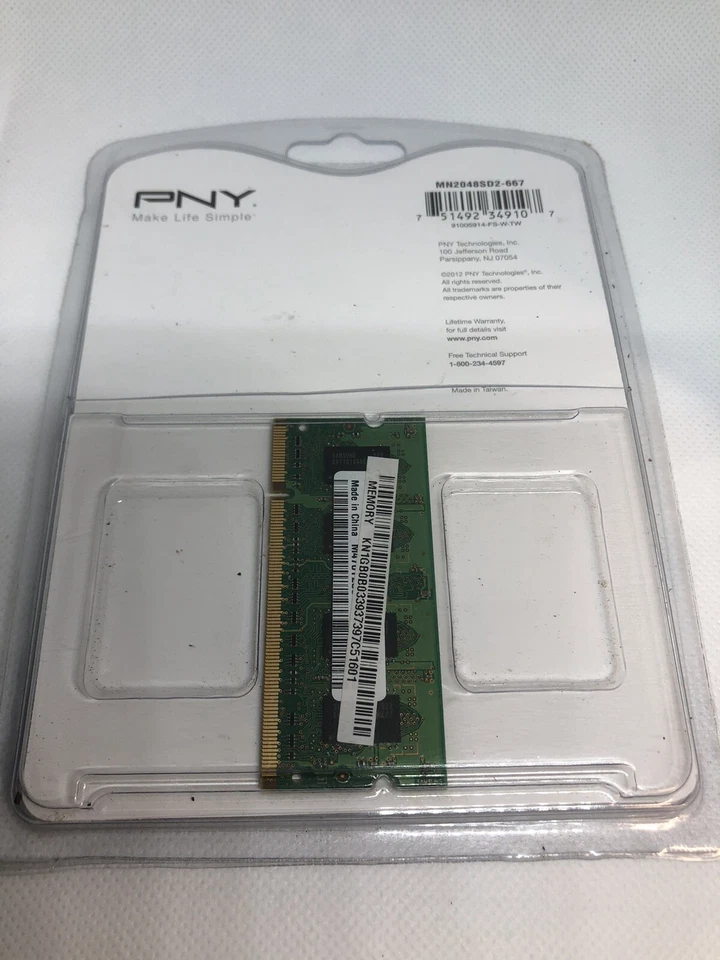 2GB PC2-5300 DDR2 667 MHz Memory PNY - Image 3 of 4