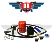 Coolant Filtration Baldwin Filter Kit 2003-2007 Ford Powerstroke 6.0 6.0L Black
