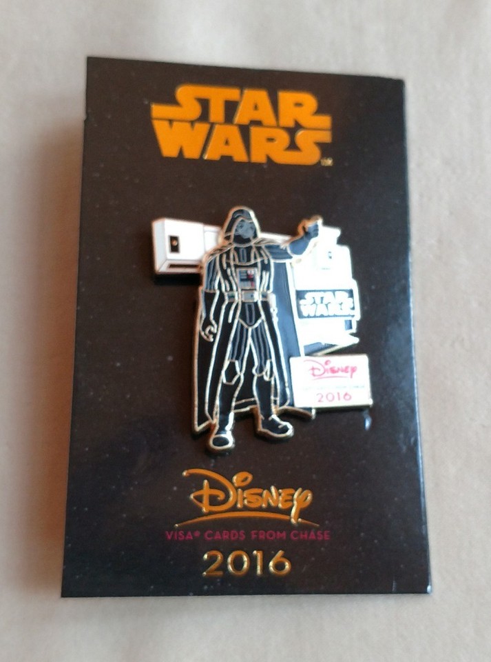 Disney 2016 Visa Cardmember Exclusive Limited Release Pin - Darth Vader Pin