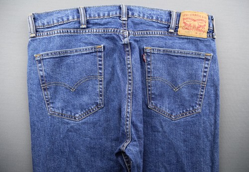 Men's 2016 Levi's 505 Jeans Regular Fit Straight Stretch Size 38x30 (Msr 38x28) - Imagen 8 de 9