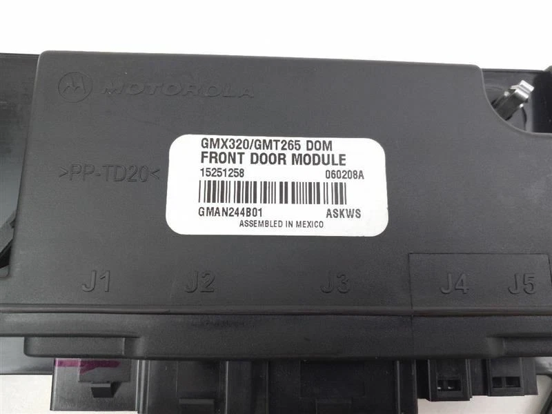 2006 CADILLAC SRX FRONT DOOR MULTIFUNCTION CONTROL MODULE - Image 3 of 4