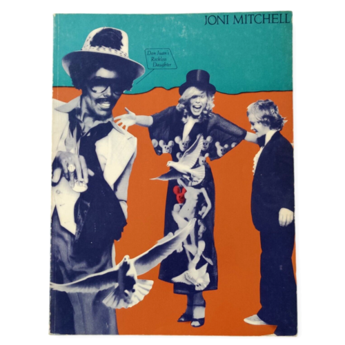 Cancionero de partituras de 1978 de Joni Mitchell Don Juan's Reckless Daughter - Imagen 1 de 13