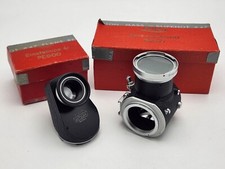 Leica Leitz Wetzlar OZYXO Visoflex w/ PEGOO Finder Boxed M Mount Camera M39 Lens