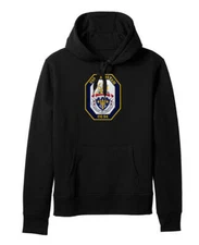 CG-54 USS Antietam Black Pullover Hoodie