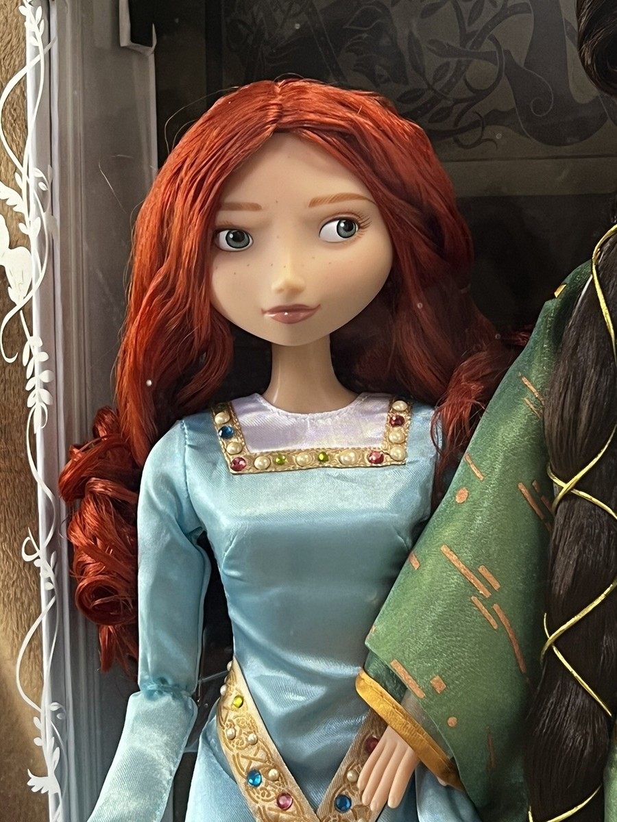Limited Edition Disney 17” Dolls Merida and Queen Elinor BRAVE 1