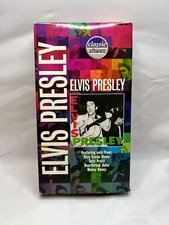 Elvis Presley Classic Albums VHS Tested Video Tape Used