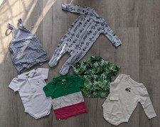 Lot of 6 Janie  Jack  Tea Baby Boy 3-6 Month Various Shirts One Pieces Bundle