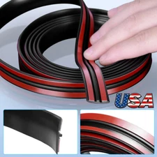 4M Car Windshield Roof Seal Noise Insulation Rubber Strip Sticker Accessories US