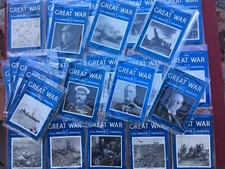 1933 26Vol The Great War Photographs Drawings and Maps Original Parts Churchill