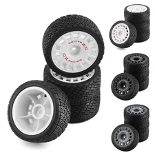 12MM Hex Tires Wheel Rim For 1/10 Rally RC Car HSP RGT LC RACING PTG-2 TT02