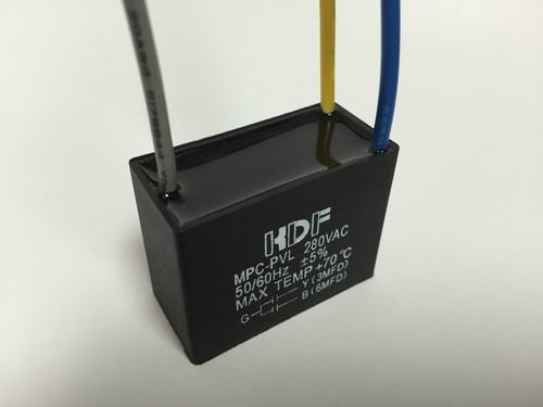 Capacitor 3 Speed Controller 6uf & 3uf 250v suits fans Clipsal etc MPC-PVL - Picture 2 of 6