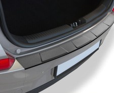 für SKODA OCTAVIA III 5E FL LIFTBACK ab 2017 LADEKANTENSCHUTZ EDELSTAHL 4T Black