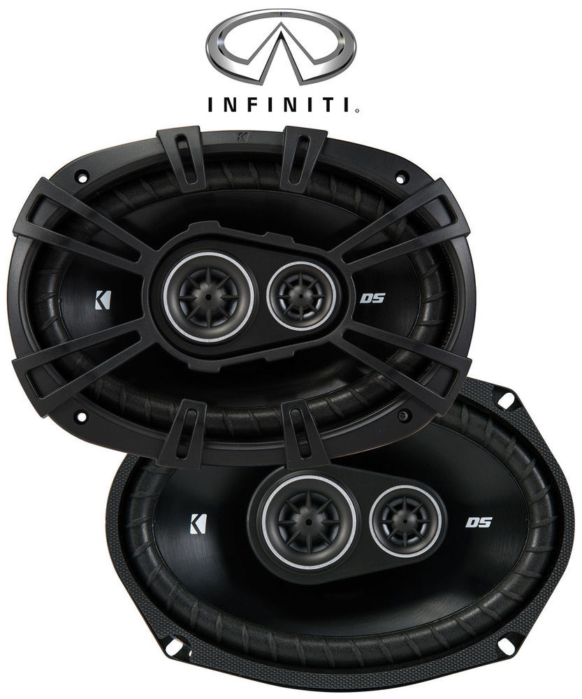 Заводская замена автомобильного динамика на задней палубе Kicker 6x9 для Infiniti M30 90-1992 годов выпуска 1859000₽