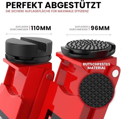 Professional 3-Ton Hydraulic Floor Jack for SUVs & Trucks - Durable & Reliable - Foto 8 di 12