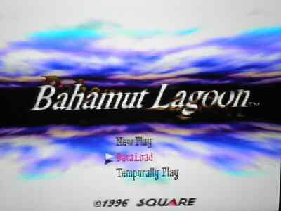 Bahamut Lagoon Video Game, Includes Battery, 1996 Release Japan