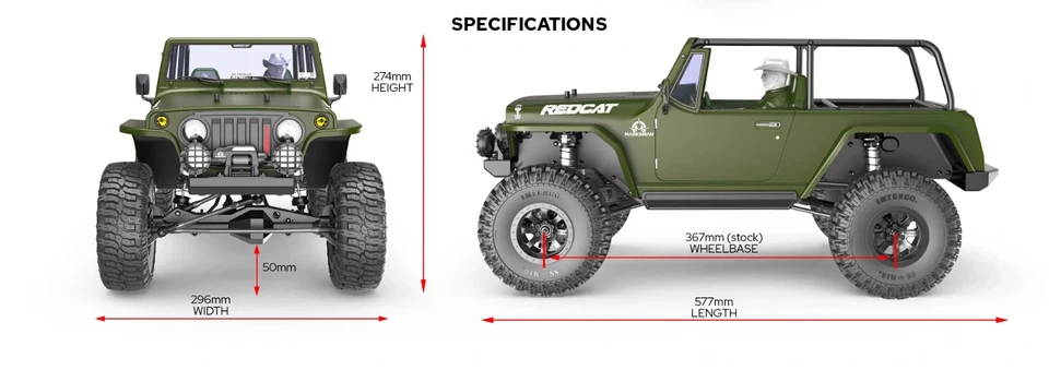 RC 1/8 Truck Body MARKSMAN Clear Body Shell -UNPAINTED- - Image 4 of 4