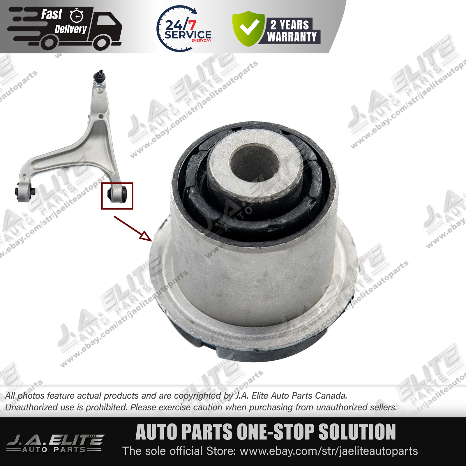 Lower Arm Small Bushing 🚀 Maserati Ghibli Quattroporte 673007127 673007126