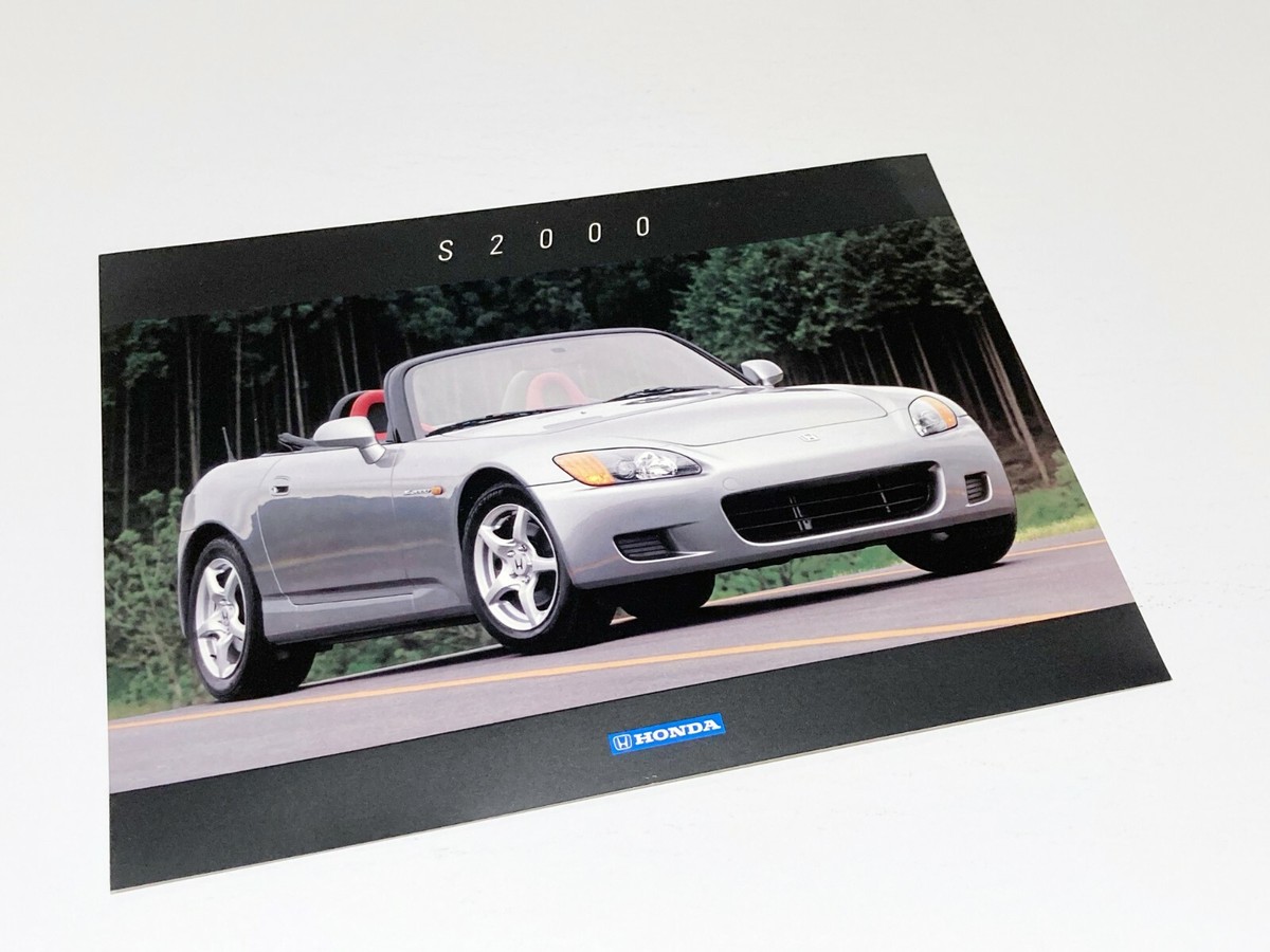 Honda S2000 Information Sheet Brochure | eBay