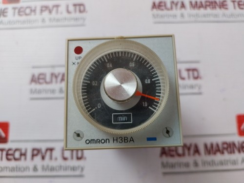 OMRON H3BA-8H-305 Timer Module 100/110/120VAC 50/60Hz 0-1.0 Min - Picture 8 of 10