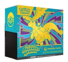 2x Ascended Heroes Pokemon Center Elite Trainer Box (ETB) - PRESALE CONFIRMED
