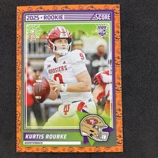 Kurtis Rourke 2025 Score A Treat Rookie Card #82 San Francisco 49ers. rookie card picture
