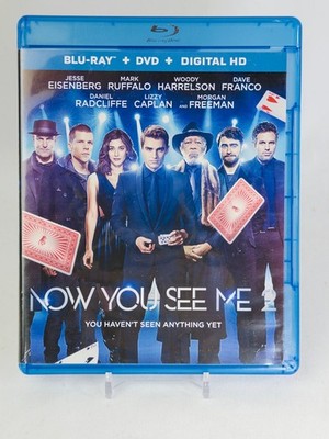 Now You See Me 2 Blu-ray + DVD + Digital HD Eisenberg Ruffalo Radcliffe 2016