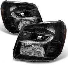 2pcs Black Clear Lens Headlights Chevy Equinox 05 LS/LT 08-09 LTZ Sport 15888058