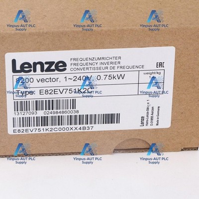 Lenze E82EV751K2C NEW E82EV751_2C 8200 Vector 0.75kW  Frequency Inverter
