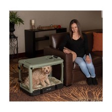 Pet Gear  The Other Door  4 Door Steel Crate for Dogs/Cats with Gara