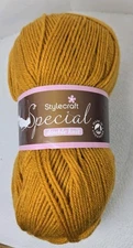 Gold 1709 Stylecraft Yarn Special Dbl Knit 3.5 Oz 322 Yds Acrylic 