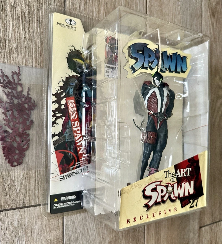 McFarlane El Arte de Spawn Serie 27 Arte de Portada Edición 30 Colgante Spawn Exclusivo Foto 3 de 4