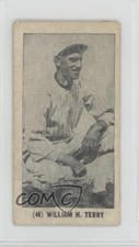 1927 York Caramels E210 ( Pictured) Bill Terry ( Pictured) Zeb Terry #46 HOF
