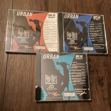 Pop Hits Monthly - Urban Aug Sept Dec 2003 3 CD Gs Stellar Karaoke Brand New