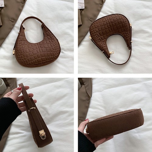 Sacs à la mode pour femmes aisselles sac à bandoulière petit sac à main à aisselles sacs pochette - Photo 6/18