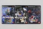 Lot of 3 Mobile Suit Gundam Union VS Zeon DX Meguriai Sora CIB PS2 Japan Import