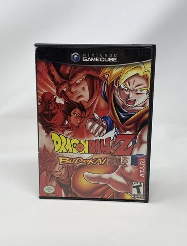 Dragon Ball Z Budokai Nintendo GameCube Game and Case Black Label Pristine Disc