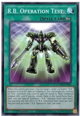 R.B. Operation Test-Doom of Dimensions 