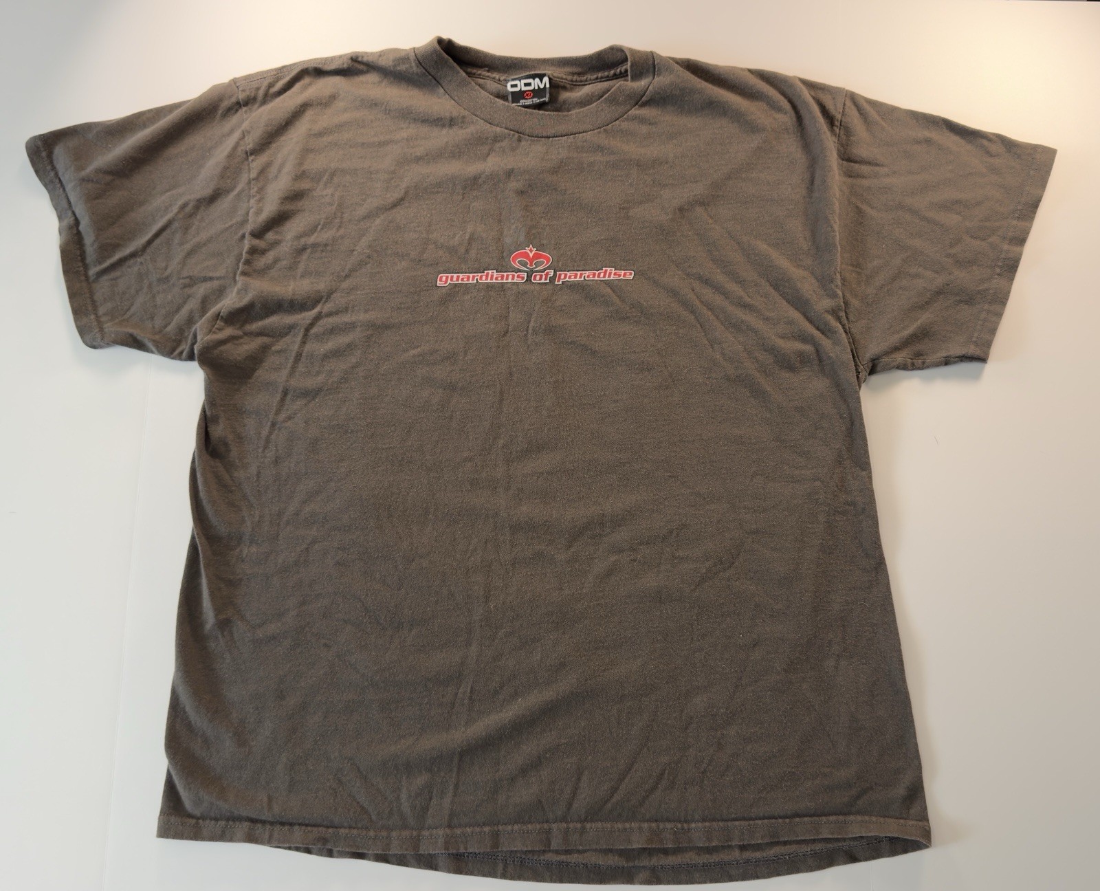 Vintage 90s ODM Dragon Guardians of Paradise Skate Tee XL Grunge Skateware