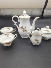 UCAGCO 7 Piece Tea Set Roses Floral From Japan