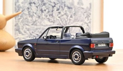 NOREV,1992 Volkswagen Golf Cabriolet Quartett Inca Blue, 1/18
