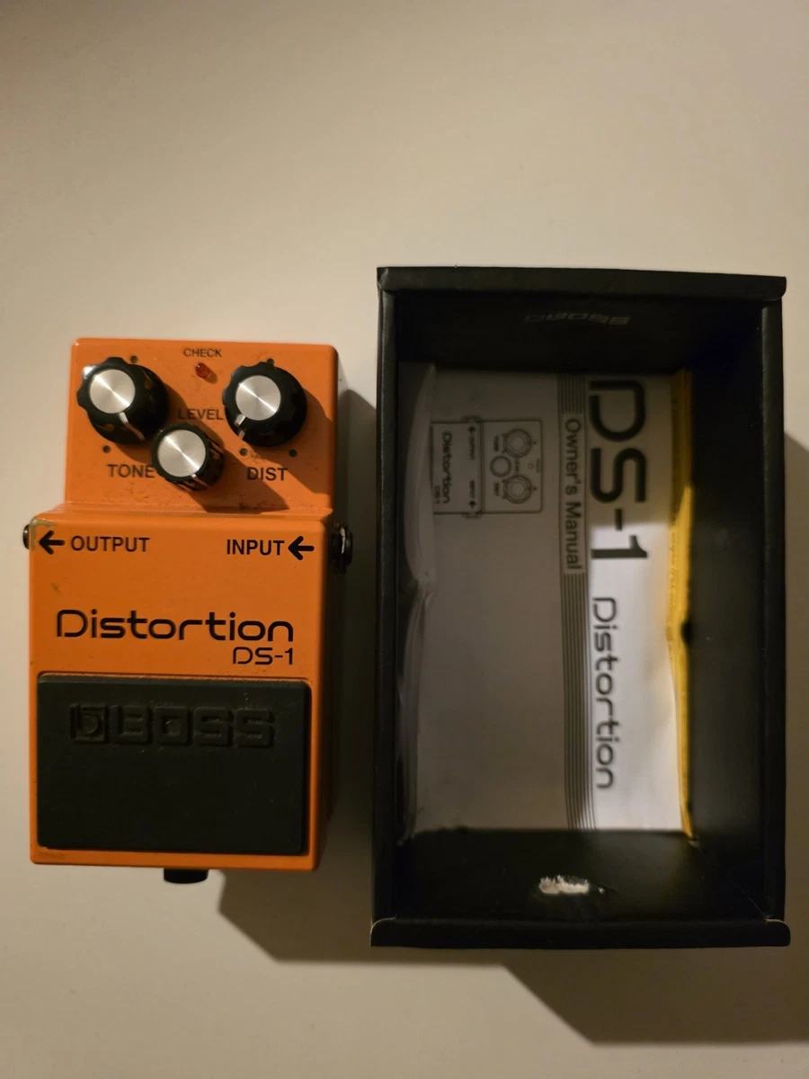 VINTAGE BOSS DS-1 GUITAR DISTORTION PEDAL 1980 MADE IN JAPAN | eBay