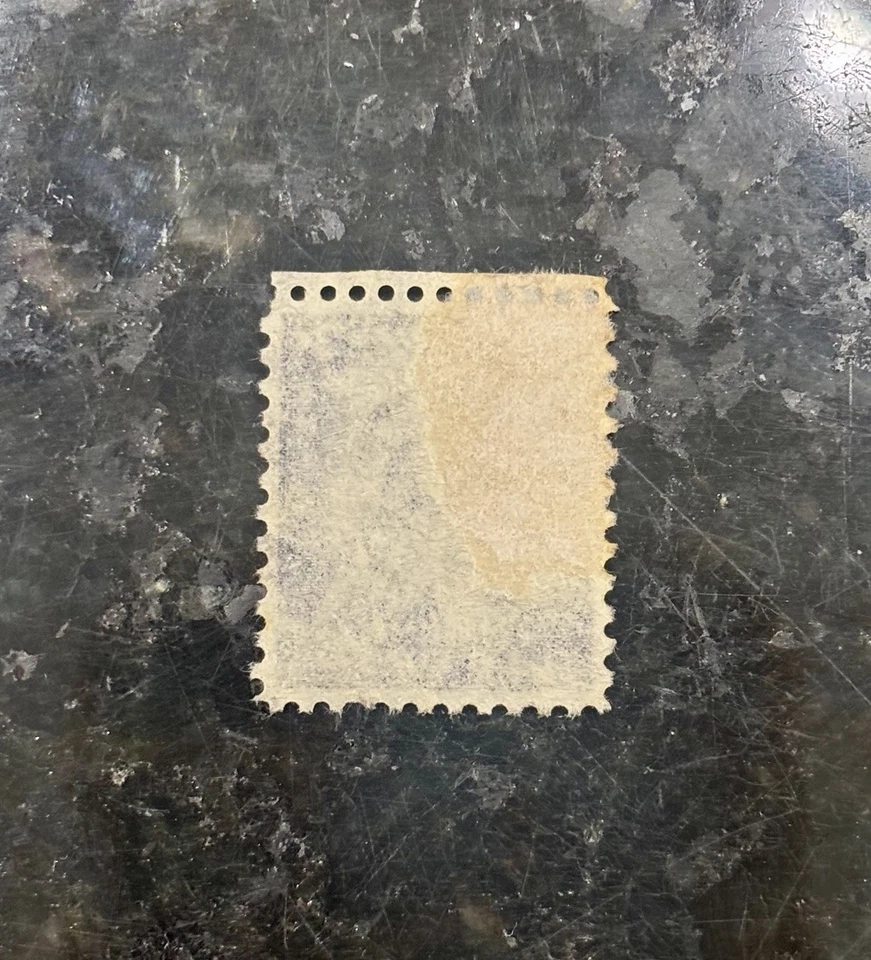 Estampilla postal vintage de 3 centavos de la Estatua de la Libertad de Estados Unidos - RARA violeta Foto 2 de 2