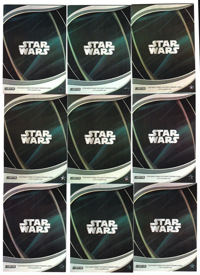 COMPLETE 59 CARD SET 2025 Star Wars CardFun Power of the Force - Image 4 of 4