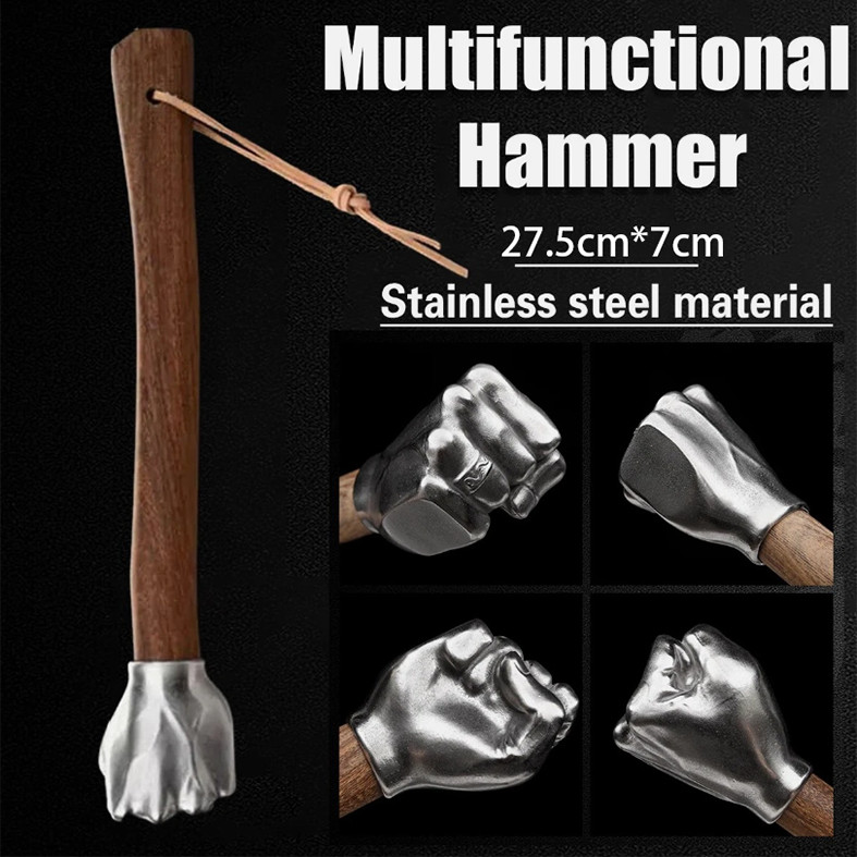 Stainless Steel First Hand Hammers Multi-Purpose Tool for DIY Crafting Outdoor