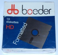NEU 10x HD Diskette 1,2MB 5,25 5 1/4 Zoll Boe...