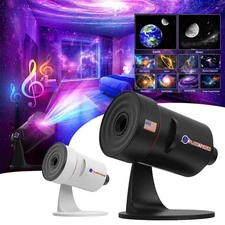 Galaxy Projector Starry Star Planetarium Night Light Bedroom Ceiling Projection