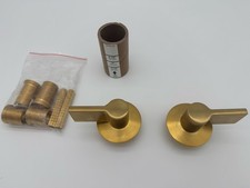 Kohler K-T77981-4-2MB Components Faucet Wall Mount Lever Handles Trim Brass