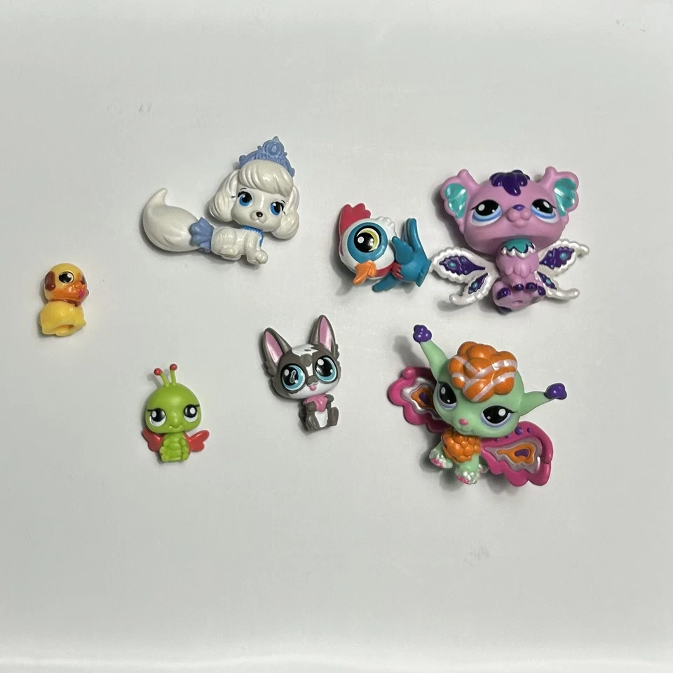 Lote de mascotas Littlest Pet Shop, mascotas Disney, mascotas Barbie y otros juguetes niñas Foto 2 de 4