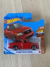 Hot Wheels 99 Ford F 150 Svt Lightning Red Fast Furious Paul Walker Truck