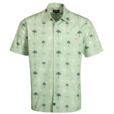 Salt Life Performance Woven M UPF 30 Palm Solo Seafoam Live Salty Saltlife NWT